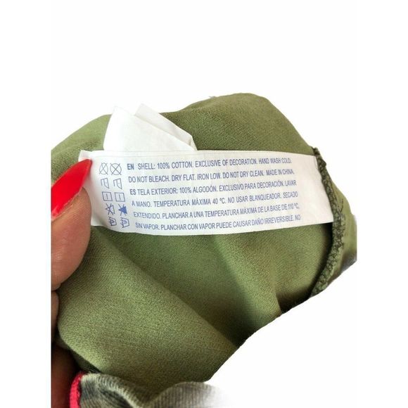 Women’s forever 21 green camo striped mini skirt s - Picture 7 of 7